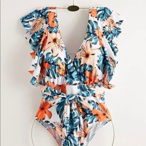 Tropical Floral Swimsuit